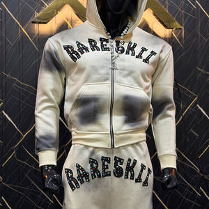 Nuevos Conjuntos Deportivos Bordados de Moda Urbana para Hombre, Fabricación Profesional, Conjuntos Deportivos Personalizados para Hombre para Ropa Urbana - Product Image 6