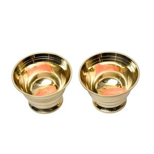 Frutal de latón pulido hecho a mano, elegante cuenco de Metal decorativo para mesa de comedor y decoración festiva del hogar - Product Image 2