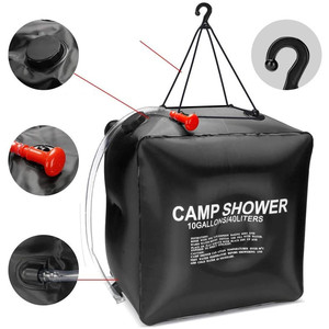 Douche solaire 40L pour le tourisme, le camping, le terrain et la forêt - Product Image 2