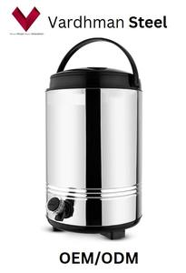 Jarra de Agua Aislada de 10 Litros, Irrompible, Libre de BPA, del Fabricante, Cubo Grande para Agua Fría/Caliente/Hielo, con Botón de Presión para Adultos, Camping, Café, Leche - Product Image 5