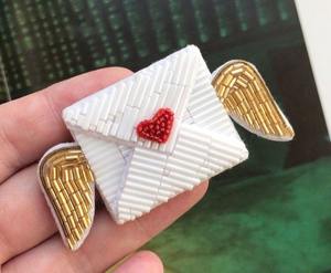 Nouveauté : porte-clés brodé de perles personnalisées et accessoires de sac en perles de rocaille, breloques de sac brodées à la main en perles de rocaille - Product Image 2