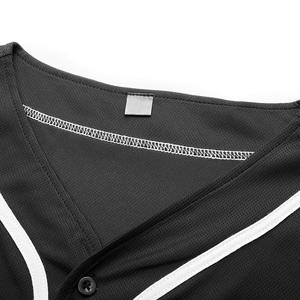 Camiseta de béisbol elástica, ropa deportiva con logotipo personalizado, camiseta de béisbol de secado rápido cómoda de la mejor calidad para mujer - Product Image 3