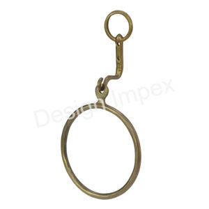 Modern Decor Luxury <b>Towel</b> Hanger Metal Crafts <b>Towel</b> Clothes Hanging <b>Towel</b> Curtains Holdelr Wall Mounted - Product Image 2