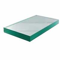 Vidrio triplex laminado de tamaño personalizado para edificios de alta seguridad con aplicación en la iluminación del almacén del dormitorio del hospital