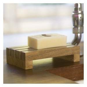 Jabonera de Madera Duradera de Lujo para Baño y Cocina, Soporte para Jabón Ecológico con Drenaje de Agua - Product Image 2