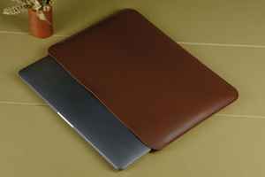 Sac professionnel classique en cuir véritable Portable léger pour ordinateur portable pour le travail de bureau Voyage et GLS-0354 de protection - Product Image 4