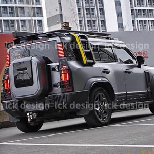 Nouveaux accessoires extérieurs pour voiture, pare-chocs en alliage d'aluminium ABS pour Jetour <span class=keywords><strong>T2</strong></span>, barre de protection, calandre, capot moteur, boîte latérale, porte-bagages de toit - Product Image 2