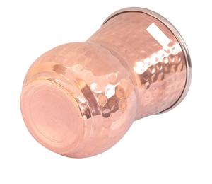 Diseño profesional Copas de vino pulidas brillantes de vidrio de metal de cobre al mejor precio Diseño antiguo Artículos de cocina más exigentes - Product Image 4