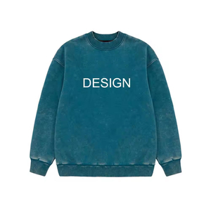 Prix de gros – Nouveaux sweats à capuche et sweat-shirts en molleton 100 % coton tie-dye pour femme, imprimés avec logo frontal délavé à l'acide, idéal pour l'hiver - Product Image 6