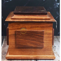 Urnes en bois pour cendres humaines-Urnes de crémation en bois pour adultes pour funérailles, funérailles ou maison avec sculpture-urnes pour cendres Hommes femmes