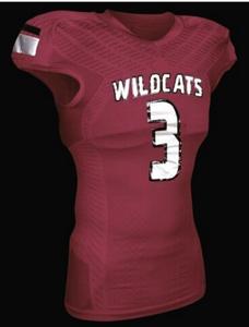 Uniformes de football américain sur mesure pour les jeunes, taille plus, respirants, en sergé, brodés, sublimés - Product Image 2