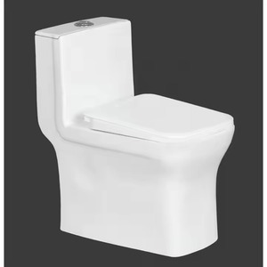 Vente en gros d'une seule pièce en céramique moderne professionnelle S-Trap sortie articles sanitaires toilette ensemble sécurité salle de bain commode Chine maison - Product Image 2