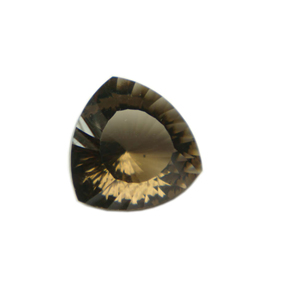 Piedras Preciosas PDM, Cuarzo Ahumado 100% Natural de Primera Calidad, Corte Trillón Cóncavo, para Anillos, Colgantes y Joyería - Product Image 1