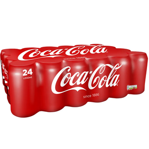 Coca Cola 330ml x 24 Latas Origen Francia/Coca Cola 330ML/Refrescos Coca Cola Económicos en Venta en Todo el Mundo - Product Image 1