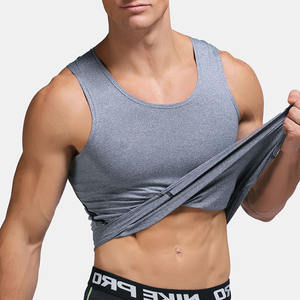 Débardeurs d'entraînement de sport pour hommes Fit Gym Bodybuilding Training Fitness Sleeveless Muscle T Shirts - Product Image 4