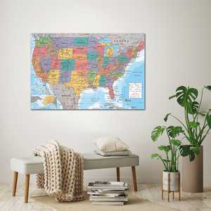 Póster Moderno del Mapa de EE. UU. - Product Image 1