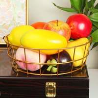 Panier de fruits attrayant panier de service de fruits argenterie maison panier de fruits décoratif pour la vente chaude à un prix abordable