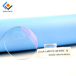 Fabricación CR39 1.499 Flat Top <span class=keywords><strong>Lentes</strong></span> ópticas <span class=keywords><strong>bifocales</strong></span> <span class=keywords><strong>Lentes</strong></span> <span class=keywords><strong>Precio</strong></span> al por mayor Ft-28 <span class=keywords><strong>Lentes</strong></span> oftálmicas sin recubrimiento - Product Image 1