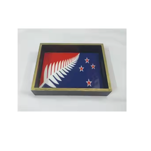 ถาดเสิร์ฟพิมพ์ลายสีคลาสสิกสำหรับงานแต่งงานและงานเลี้ยงถาดเสิร์ฟสำหรับตกแต่งสไตล์โมเดิร์นแบบโบราณ - Product Image 3