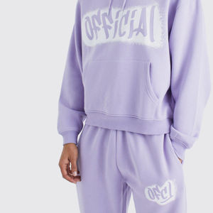 2026 NOUVEAU DESIGN Personnalisé Haute Qualité Hommes Ensemble PULLOVER COTON POLAIRE Deux Pièces Coupe-Vent Hommes Survêtement Survêtement - Product Image 5