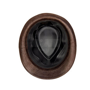 Les chapeaux en cuir des hommes faits sur commande conçoivent votre propre style de caractère pour l'usage quotidien en ligne prix de gros - Product Image 6