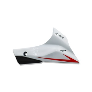 Protector de Motor Derecho de Primera Calidad + Juego de Cintas Blanco Perla para TVS Apache RTR 2W, Repuestos Disponibles para la Venta al Mejor Precio - Product Image 1