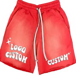 Nouveau coton personnalisé extérieur bouffant impression chaîne court hommes décontracté été Streetwear coton Shorts avec short en jean respirant - Product Image 3