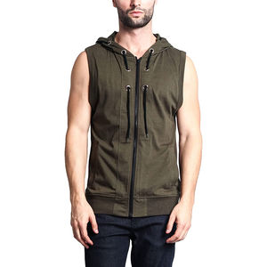 Pakistan Made <b>Men</b> <b>Sleeveless</b> <b>Hoodie</b> Solid Color Top Quality Customised <b>Men</b> <b>Sleeveless</b> <b>Hoodie</b> <b>Men</b> for Sale - Product Image 1