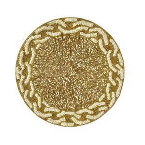 Tapis de Table de styliste de bonne qualité, tendance Unique, perles de verre colorées, broderie, napperons ménagers - Product Image 3