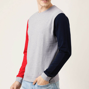 เสื้อสเวตเตอร์คอกลมสะพายไหล่ผ้าฝ้ายสำหรับทุกเพศเสื้อปักลายแบบกำหนดเองได้300Gsm - Product Image 2