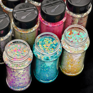 Glitter Chunky Holográfico Eco-Friendly KingCh de 2oz para Unhas, Mistura em Lote, Deslumbrante para Copos de Globo de Neve - Product Image 5