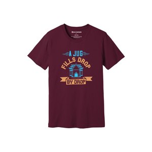 T-shirt 100% coton avec impression de thèmes de bouddha Style décontracté 12 options de couleur 160-180 Placement de conception personnalisable GSM lourd - Product Image 6