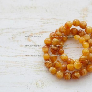 Natural Shaded <b>Resin</b> <b>Stone</b> Faceted Rondell Beads Necklace at Wholesale Factory Price From India Manufacturer Suppliers SCI - Product Image 2