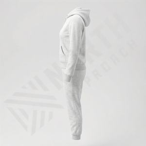 Venta Directa de Fábrica, Chándal Vintage con Capucha para Mujer, Personalizado con Logotipo, 100% Algodón, Ropa Casual de Invierno, Precio Competitivo - Product Image 3