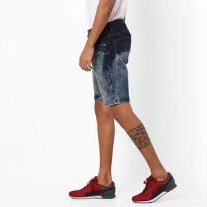 2025 nueva venta al por mayor Hip Hop verano Y2K Streetwear Unisex baloncesto pantalones cortos bordados hombres Denim Baggy Shorts Casual nueva moda - Product Image 2