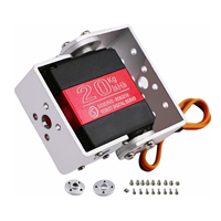 RDS3218 20KG 180 270 Degrés U Mount RC Digital Servo Robot Motor Arm Servo High Torque Full Metal Gear Servo