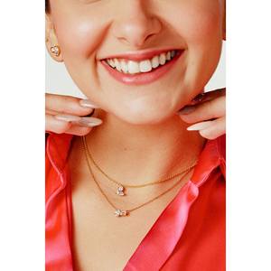 10k or massif poire laboratoire cultivé diamant collier pendentif laboratoire cultivé diamant mariage collier femmes collier pour anniversaire bijoux - Product Image 2