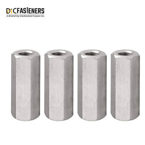 DIN 6334 M16ยาว HEX coupling NUTS, SS, อะลูมิเนียม ASTM ได้รับการรับรอง - Product Image 4