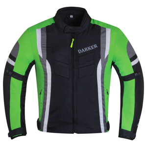 Chaqueta de motocicleta para hombre textil Cordura Racing Biker Riding aprobado impermeable transpirable todo tipo de clima 380g de alta calidad - Product Image 3