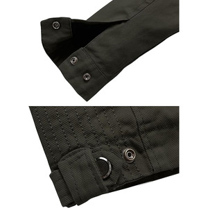 Sweat à capuche décontracté pour homme, coupe classique, motif uni, plusieurs poches, tissu durable, séchage rapide, respirant, pour tous les jours - Product Image 4