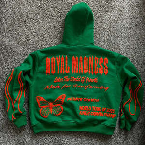 Heavy GSM Boxy Sudadera con capucha de gran tamaño sin cordón 3DPuff Letter Print Streetwear Style PremiumCotton Warm DurableFit - Product Image 2