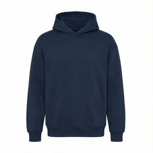 Sudadera con Capucha Oversize Unisex de Algodón Grueso para Invierno 2025, con Logotipo Serigrafiado, Estilo Urbano, Personalizable para Hombre, OEM - Product Image 1