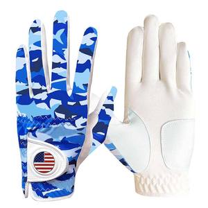 OEM logotipo personalizado Cabretta cuero guantes de golf transpirable antideslizante para deportes personalizado precio competitivo - Product Image 4