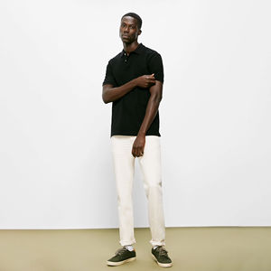 100% couleur personnalisée été Slim Fit vêtements de travail hommes pour Polo Logo personnalisé école et uniformes de travail Service OEM motif solide - Product Image 4