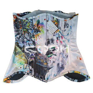 Nuevo Diseño de Corsé Sublimado con Transferencia de Calor, Corsé Satinado con Estampado de Niñas, Corsé para Fiestas - Product Image 1