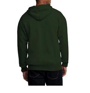 OEM conception de logo personnalisé hommes coupe régulière 100% coton polaire pull à capuche couleur noire pour l'hiver graphiques personnalisés imprimés BD - Product Image 3