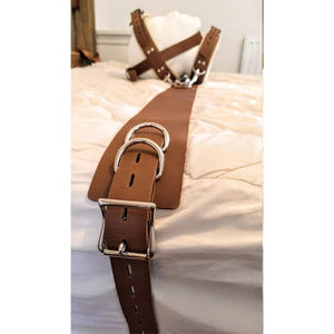 Arnés y Collar de Cuero Genuino para Reposacabezas. - Product Image 5