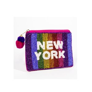 Vendedor superior bordado monedero buena calidad producto hecho a mano tamaño personalizado bordado monedero bolsas precio al por mayor - Product Image 1