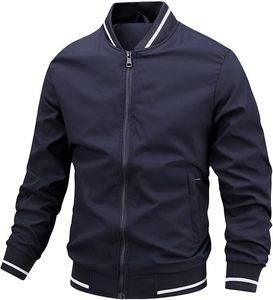 แจ็กเก็ต tasslan สำหรับผู้ชายทันสมัยและสะดวกสบายพร้อมกระเป๋าซิปน้ำหนักเบาระบายอากาศได้ดี - Product Image 1