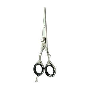 Ciseaux de coiffeur professionnels pour gauchers de 5,5 pouces, ciseaux de coiffure à lame tranchante, manche moyen, acier à haute teneur en carbone - Product Image 2